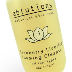 cranberry cleanser