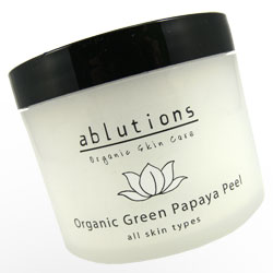 organic papaya peel
