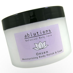 onsen body polish and soak