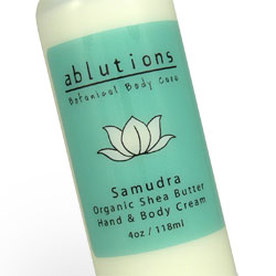 samudra shea butter body cream