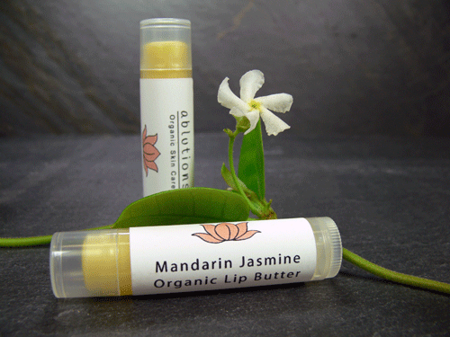 mandarin jasmine organic lip butter 1